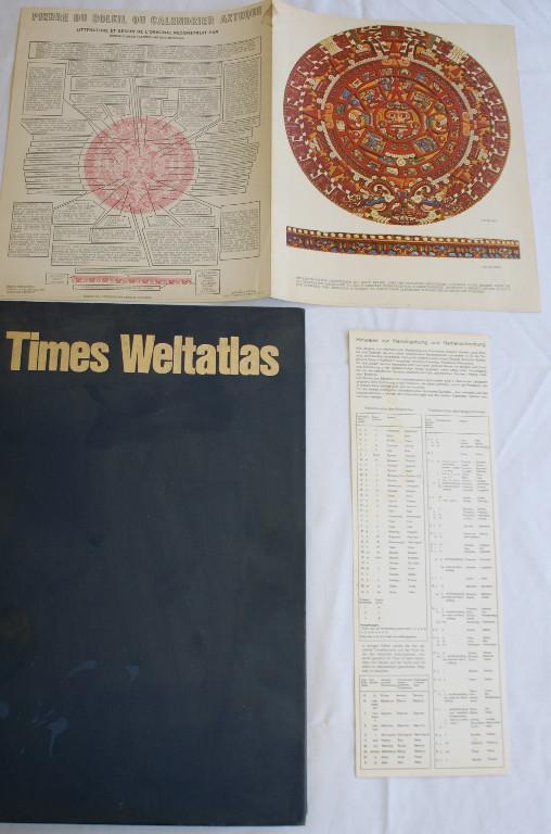Grosses Buch Welt Time Atlas mit Karte in Bremgarten - Bild 3