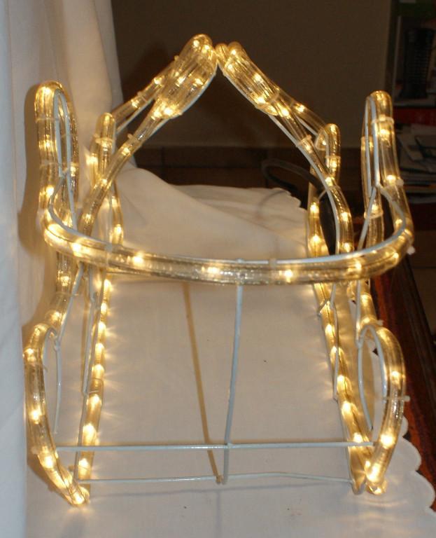 3 Led Outdoor Weihnachtsutensilien Rentier Schlitten für Outdoor in Urdorf - Bild 7