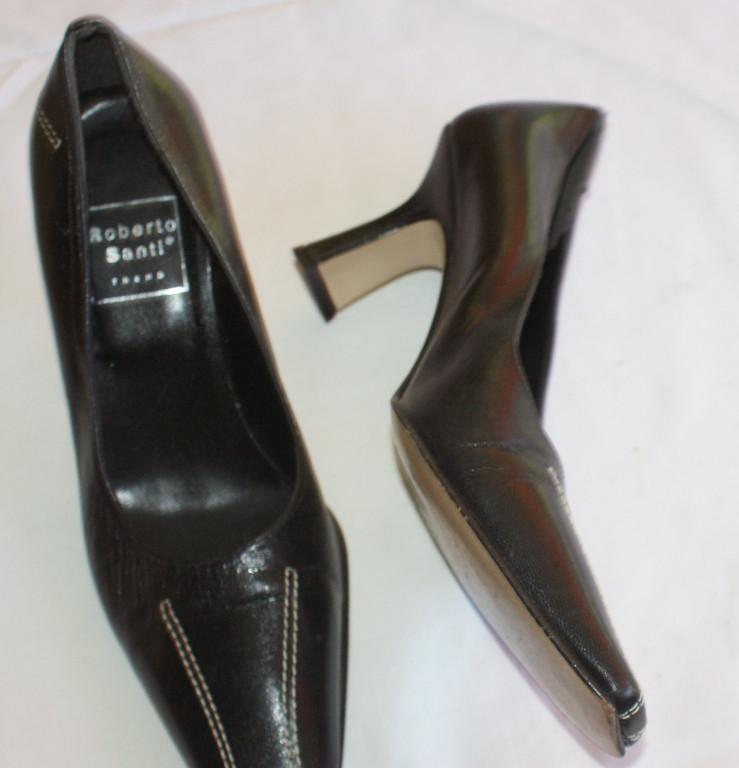 9 Hohe Damen Schuhe Gr 34/35 in Urdorf - Bild 2