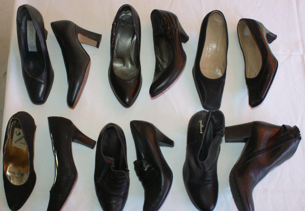9 Hohe Damen Schuhe Gr 34/35 in Urdorf - Bild 6