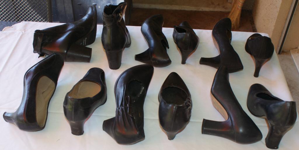 9 Hohe Damen Schuhe Gr 34/35 in Urdorf - Bild 8