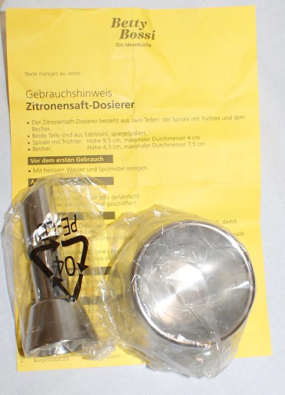 Zitronensaft Dossierer Neuwertig in Urdorf - Bild 1