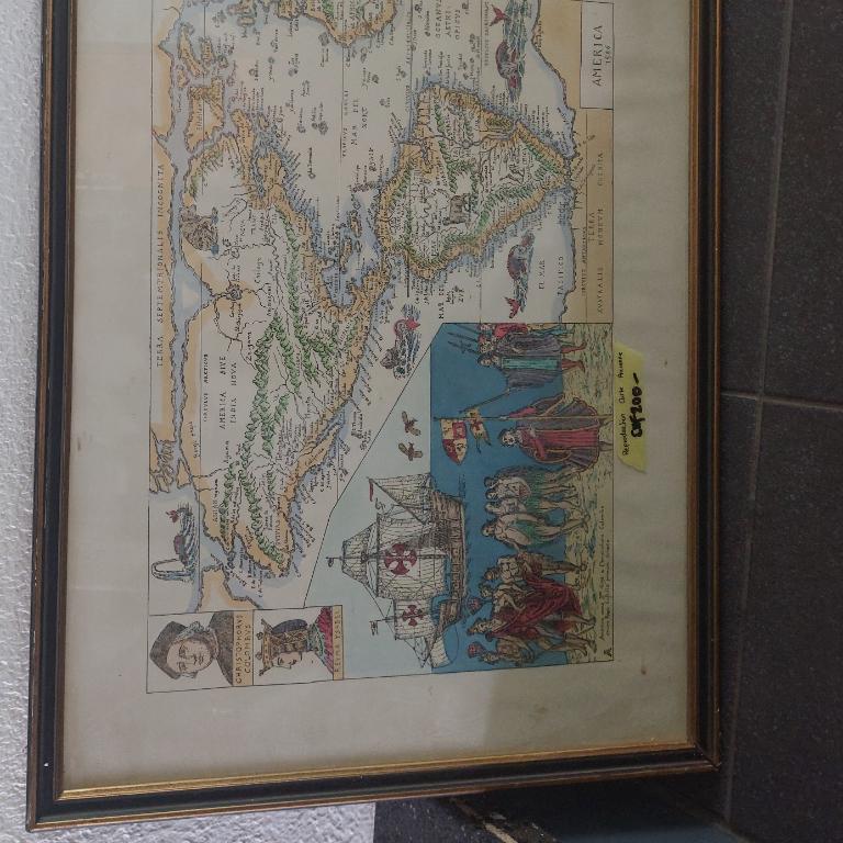 Tableau de l'ancienne représentation de l'Amérique in der Schweiz - Bild 1