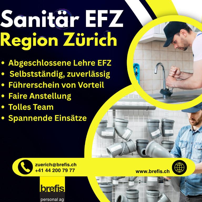 Sanitärmonteur*in EFZ in Zürich - Bild 1