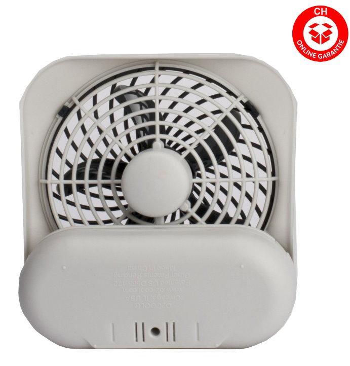 Mobiler O2COOL Batterie Ventilator praktisch für unterwegs in Brig - Bild 2