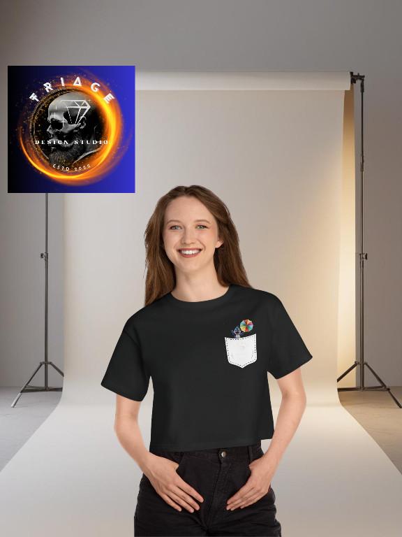 Champion Women's Cropped Pocket Tee, Casual Summer Fröhlicher in Köniz - Bild 1