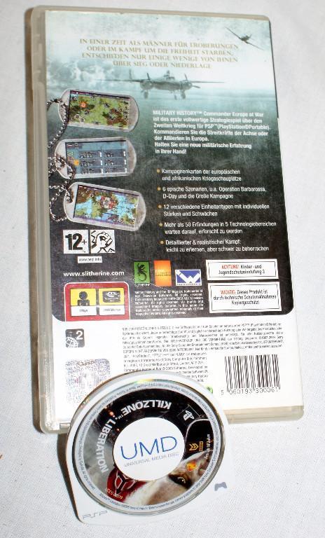 PS2 Spiel Comander Preis VB in Bremgarten - Bild 2