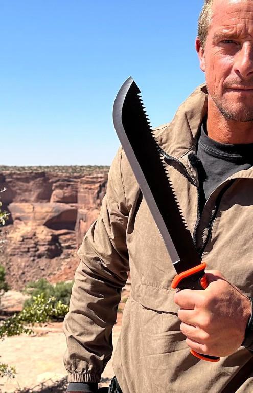 Robuste Bear Grylls Survival-Machete mit Sägefunktion in Brig - Bild 2