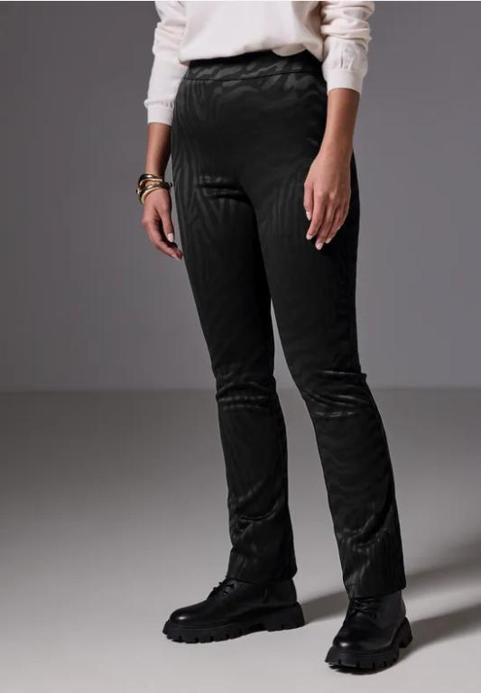 Bootcut Jaquard-Hose in Appenzell - Bild 1