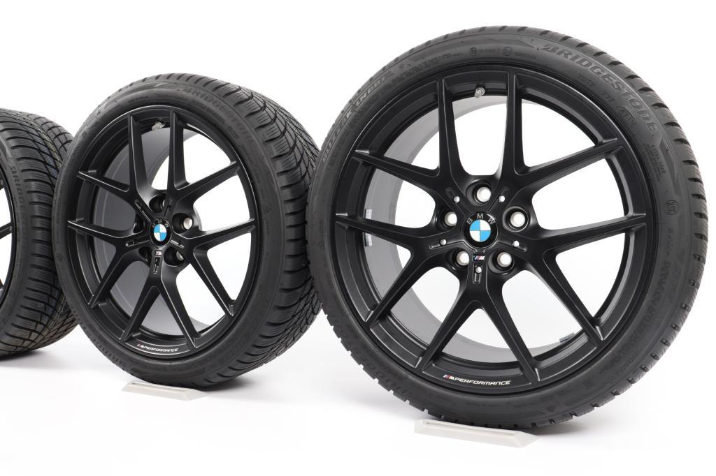 BMW Winterkompletträder 1er F70 18 Zoll Styling 554 M Y-Speiche in Lyss - Bild 1