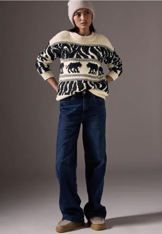 Chunky Jaquard Sweater in Kriens - Bild 1
