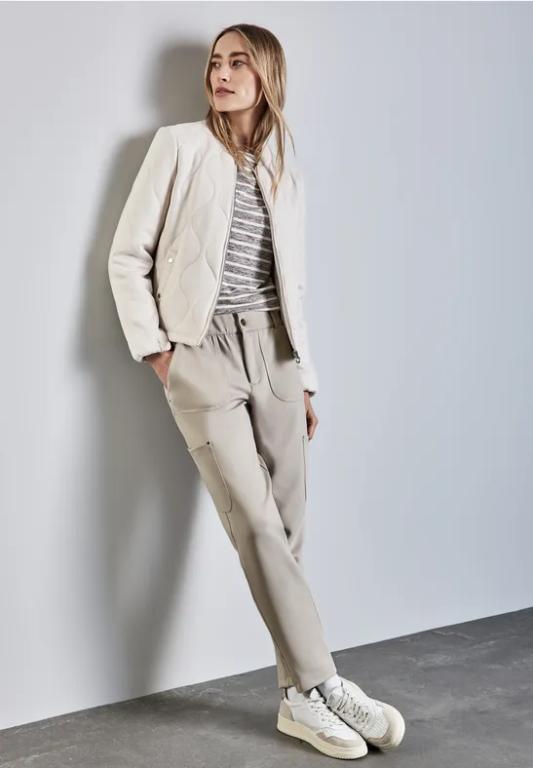 Jersey Twill Cargo-Hose in Zug - Bild 1