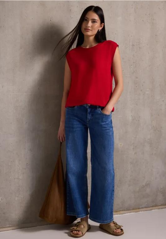 Leinen-Look Shirt mit Tape in Solothurn - Bild 1