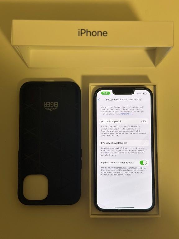 iPhone 13 inkl. Hülle, Box und Schutzfolie in Kriens - Bild 1