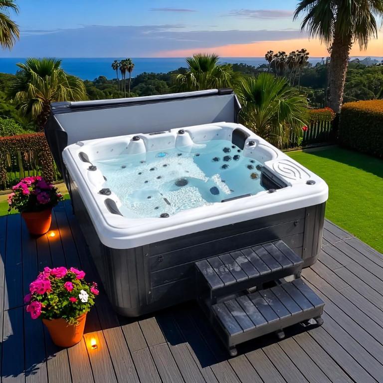 Jeden Tag Wohlfühlurlaub mit diesem Jacuzzi in Biberist - Bild 1