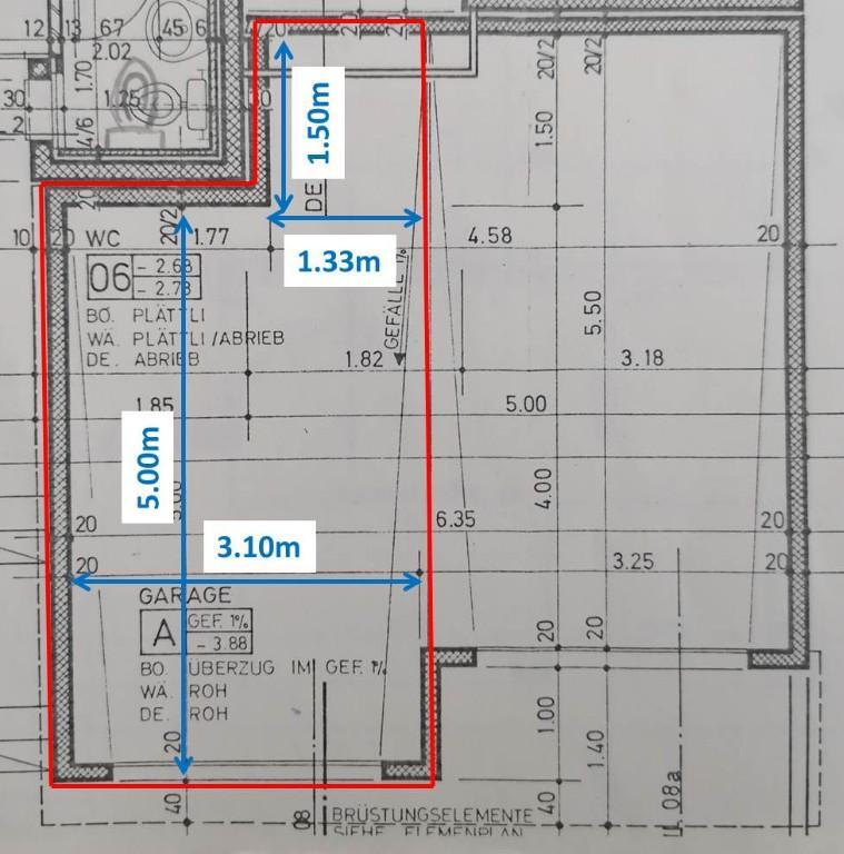 Einzelgarage im Steinhofrain zu vermieten ab Oktober 2025 in Emmen - Bild 1