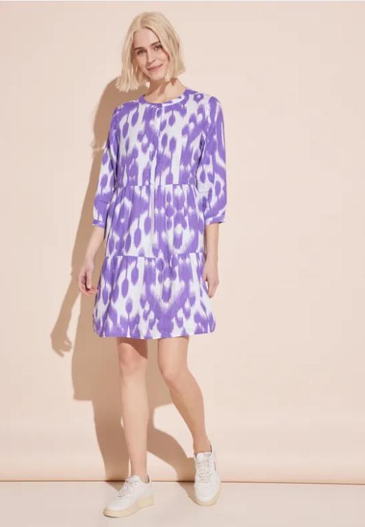 Leinen Kleid mit Print in Chur - Bild 1
