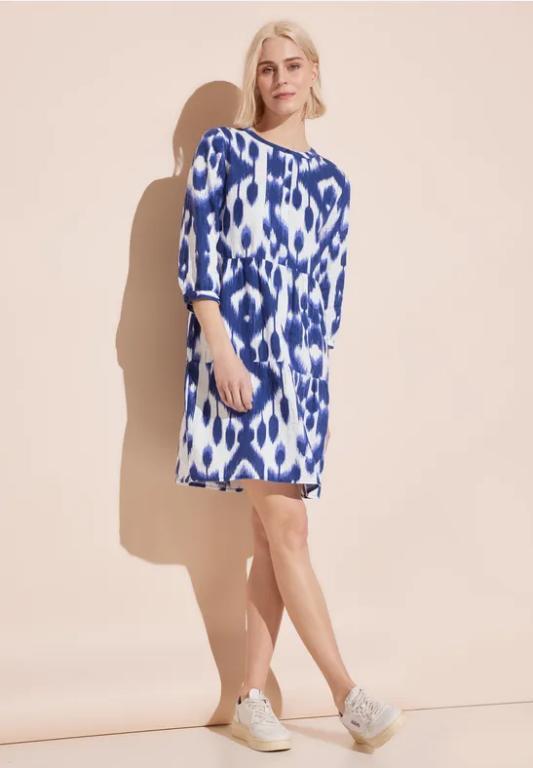Leinen Kleid mit Print in Zürich - Bild 1
