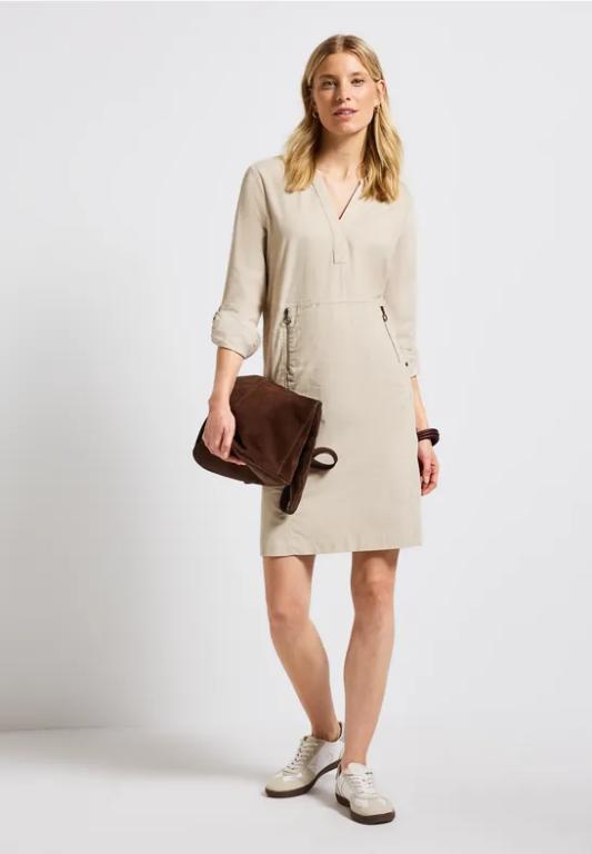 Cordkleid mit Split Neck in Aesch - Bild 1