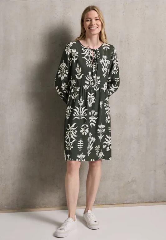 Print-Kleid mit Schleifen in Dulliken - Bild 1