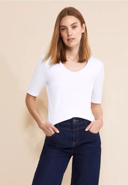 Basic T-Shirt mit blickdichter Front in Aesch - Bild 1