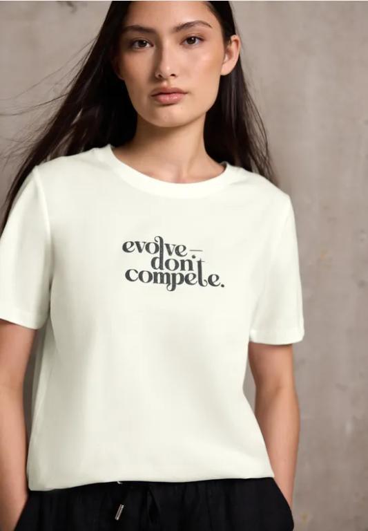 Basic T-Shirt mit Print in Dulliken - Bild 1