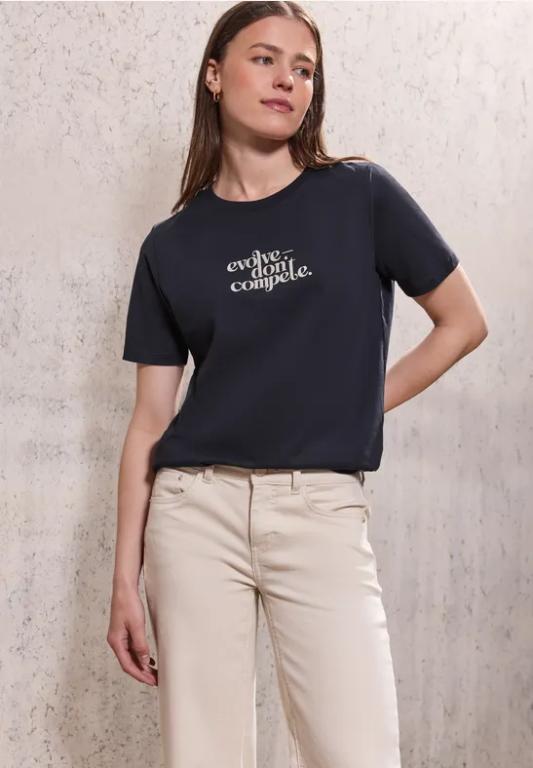 Basic T-Shirt mit Print in Bern - Bild 1