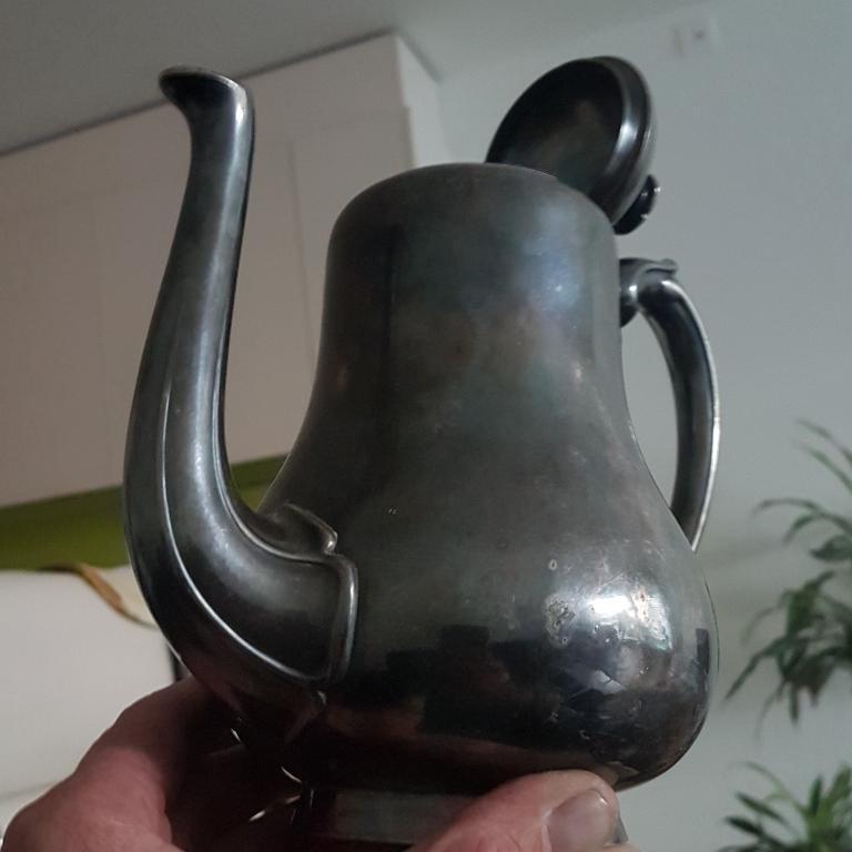 Seltene Antike Hochversiberte Teekanne u Kaffemaschine Christofl in Köniz - Bild 3
