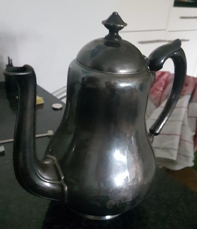 Seltene Antike Hochversiberte Teekanne u Kaffemaschine Christofl in Köniz - Bild 4