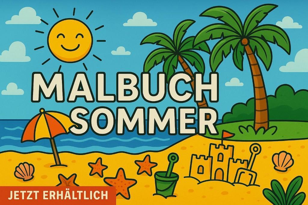Sommer-Malbuch für Kinder – PDF Sofort-Download in Kriens - Bild 1
