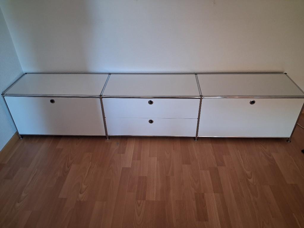 Verkaufe USM Haller Lowboard in weiss in Grenchen - Bild 1