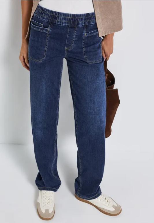 Jeans mit Elastikbund in Appenzell - Bild 1