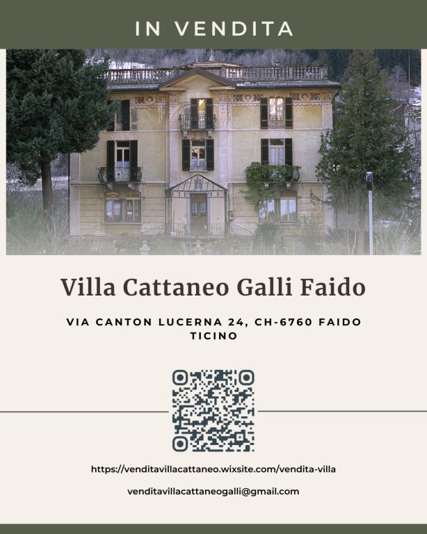 Villa for Sale in Faido, Ticino, Ref# 202097380 in Locarno - Bild 1