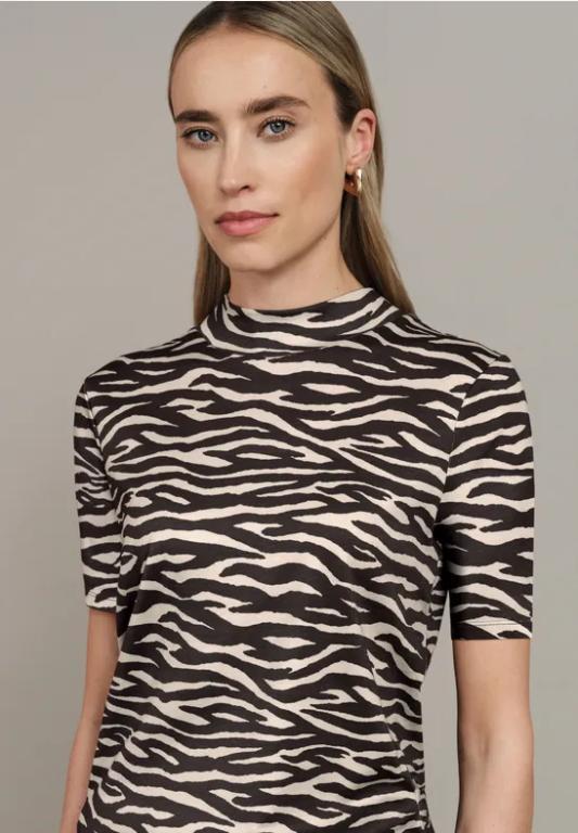 T-Shirt mit Zebra Print in Chur - Bild 1