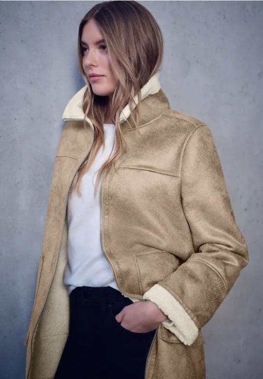 Jacke mit Teddy-Details in Luzern - Bild 1