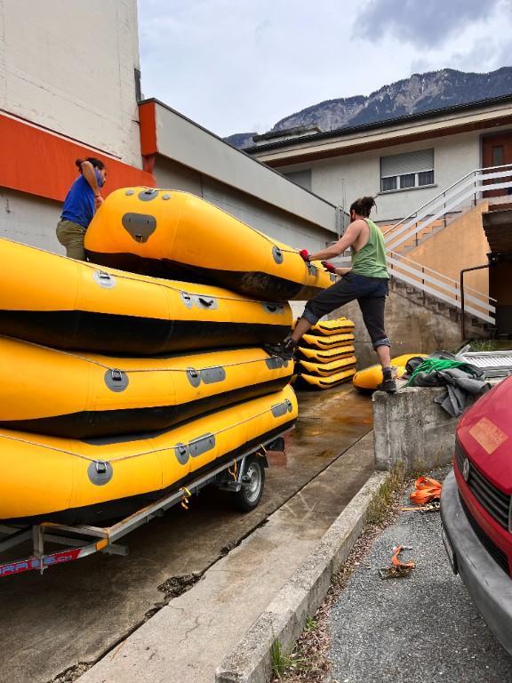 Komplette Rafting-Basis für 35 Kunden in der Schweiz - Bild 5