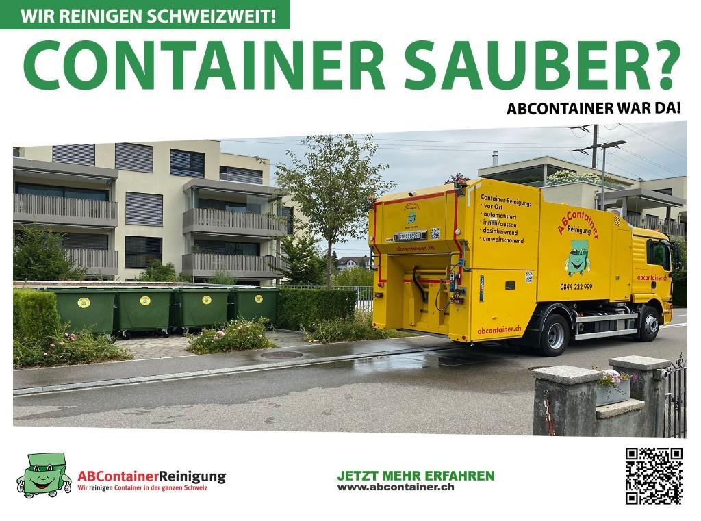 Container sauber ABContainer war da! -WIR REINIGEN SCHWEIZWEIT in Stäfa - Bild 1