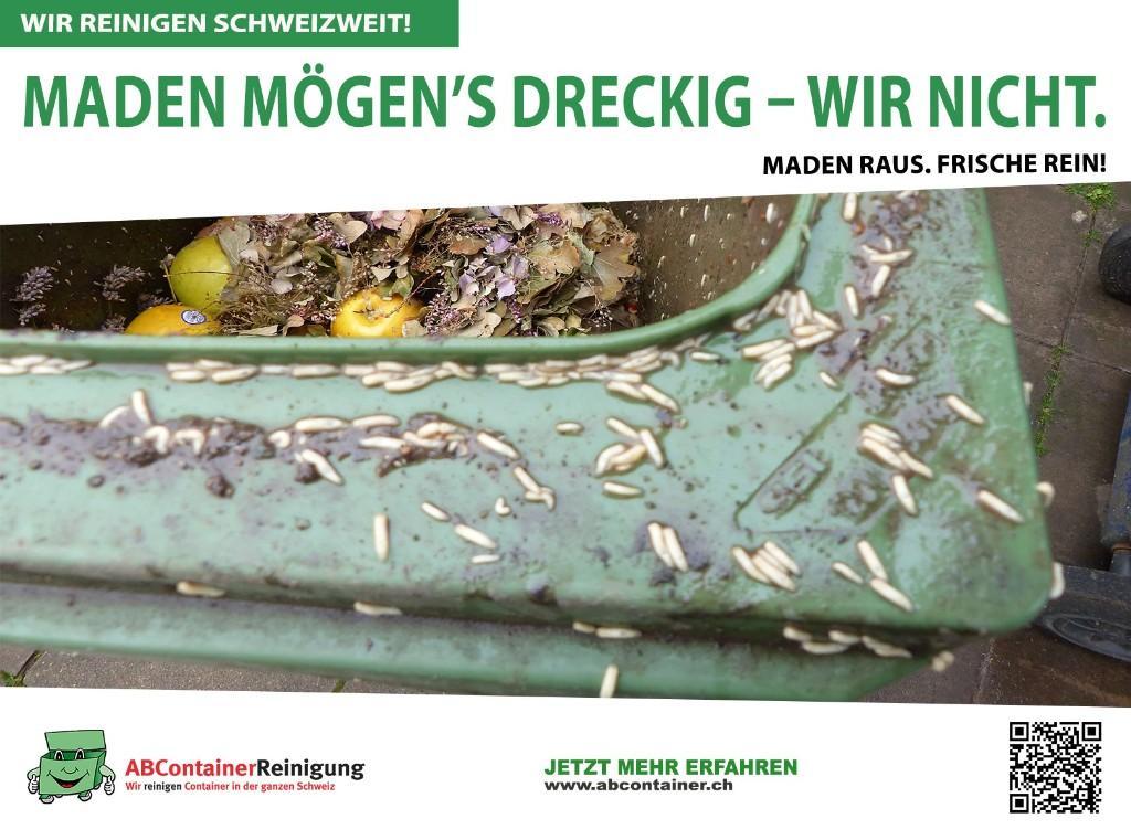 Maden mögen’s dreckig – wir nicht. Maden raus. Frische rein. in Stäfa - Bild 1