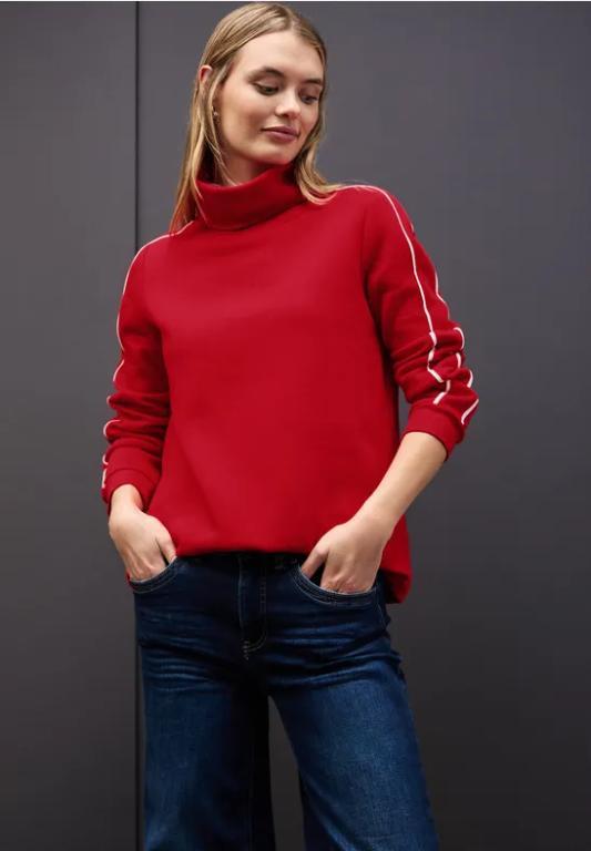 Sweatshirt mit Stehkragen in Aesch - Bild 1