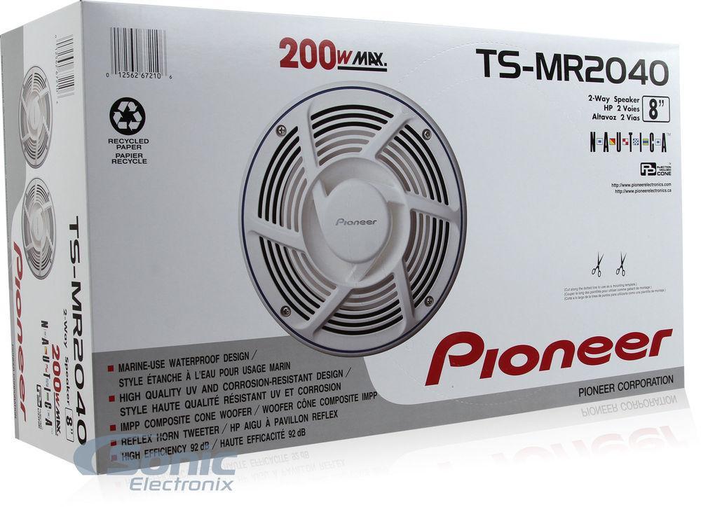 PIONEER Marine Lautsprecher paar Neu OVP weiss in Meilen - Bild 1
