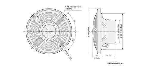 PIONEER Marine Lautsprecher paar Neu OVP weiss in Meilen - Bild 6