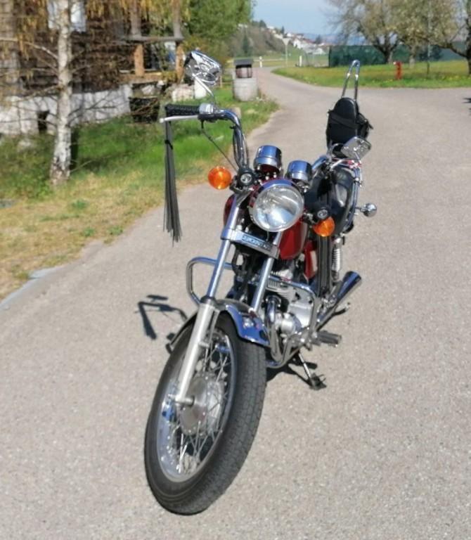Motorrad Cupper Honda CM 125C in Zofingen - Bild 4