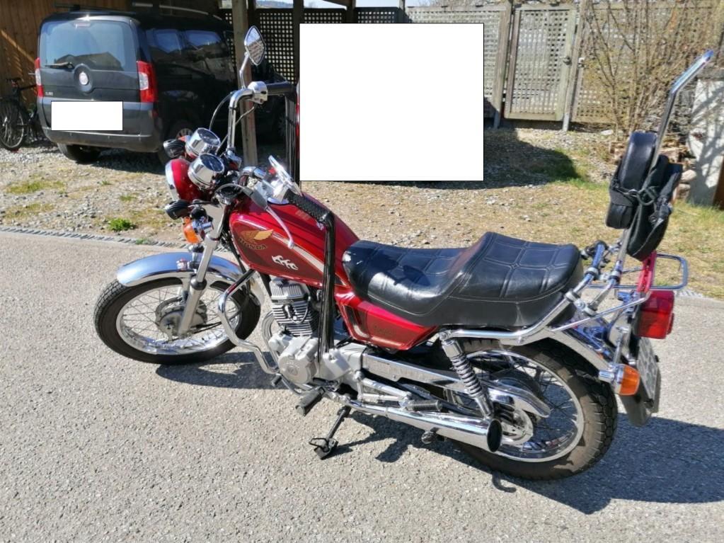 Motorrad Cupper Honda CM 125C in Zofingen - Bild 5