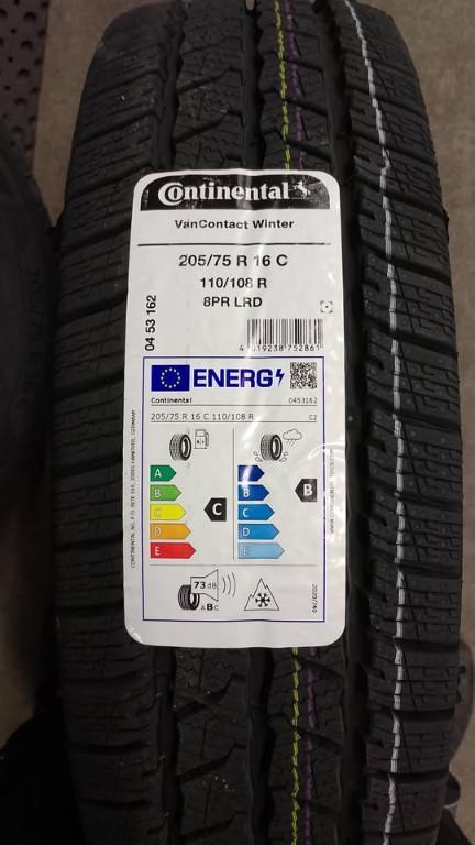 Winterpneu 205/75 R16C Continental VanContact in Glarus - Bild 1