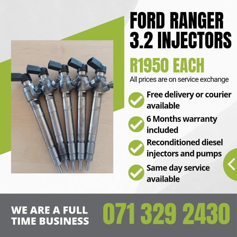 FORD RANGER 3.2 T6 INJECTORS WITH WARRANTY, Pretoria
