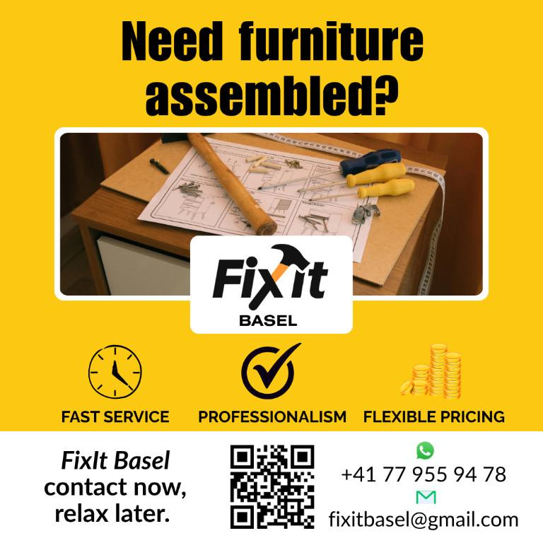 Furniture Assembly in Basel – Fast, Reliable & Affordable Servic in Münchenstein - Bild 1