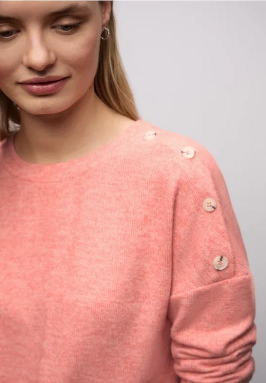 Softes Shirt mit Knöpfen in Aesch - Bild 1