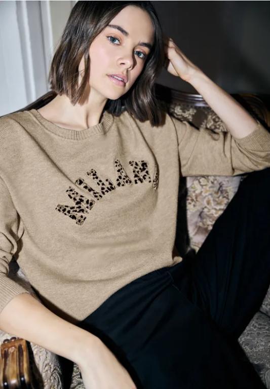Pullover mit Leo-Wording in Aesch - Bild 1