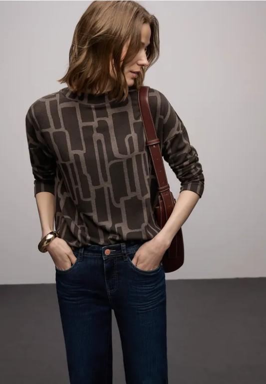 Print Shirt mit Tunnelzug in Luzern - Bild 1
