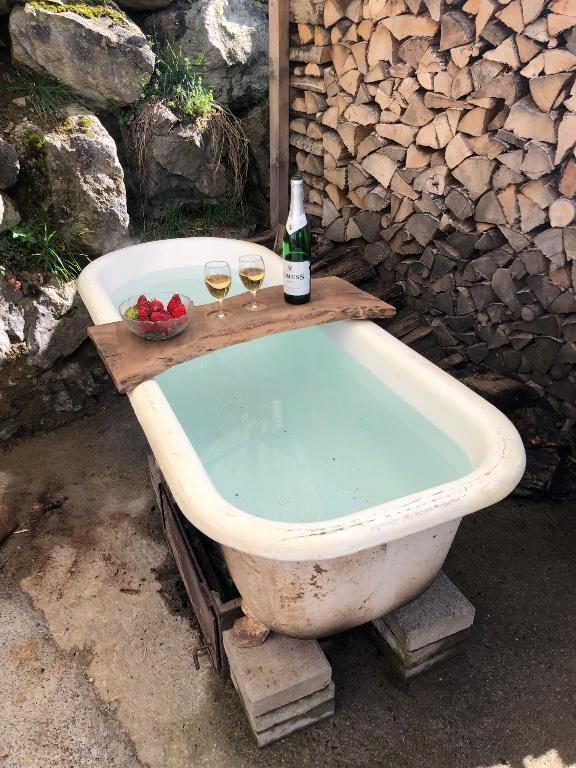 Outdoor Sauna-Wellness Erlebsiss Privat in Sarnen - Bild 9